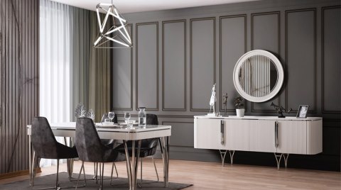 Stripe Yemek Odasi Www Zettdekor Com Zett Zettmobilya Zettdekor Yatakodasi Yemekodasi Tasarim Furniture Furniture Design Home Decor